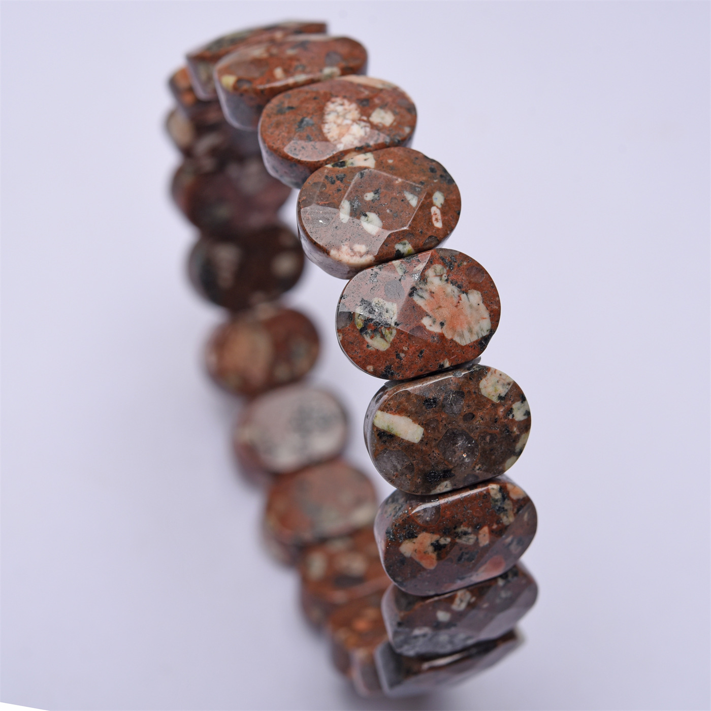 富宏ジュエリー天然石手列水晶瑪瑙孔雀石太陽石エネルギー石手札大全ブレスレット男女