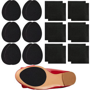Cross-Border Sole Anti-Wear Stickers for High Heels, Leather Shoes, Forefoot Anti-Slip Stickers, Wear-Resistant Rubber Stickers, Self-Adhesive Stickers, Thickeneded and Silent