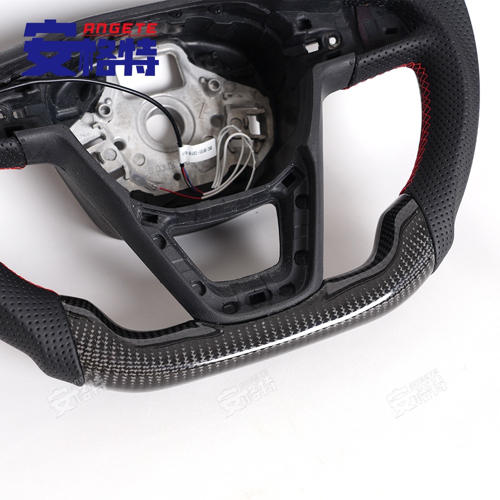 Suitable for 13-19 Seat/Leon/Ibiza/Led Smart Flat-Bottom Steering Wheel Car Steering Wheel