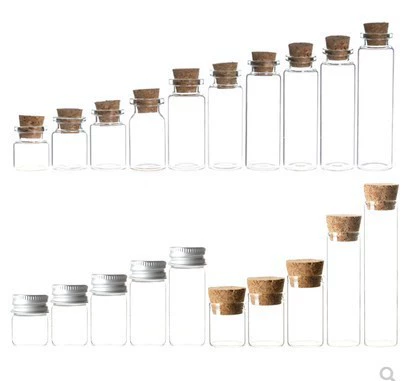 Маленький Размер пробковая пробирка стеклянная бутылка мини плавающая бутылка желаний алюминиевая крышка настенные украшения Песочная живопись Песочная бутылка