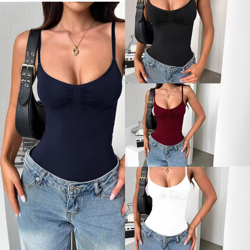 Cross-Border European and American Y2K Sexy Camisole Vest Women's Clothing 2025 Summer Amazon Independent Site