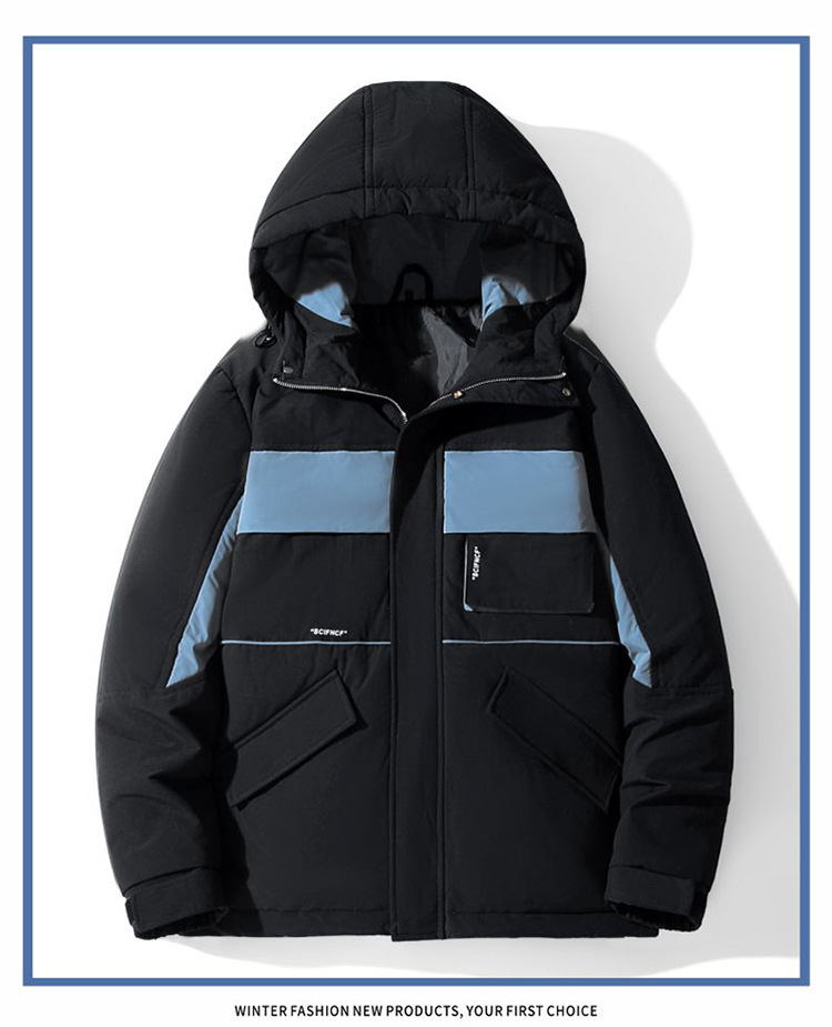 Short Coat Men's Down Jacket 2024 New Winter Korean Edition Student Thickened Trendy Brand_voghion.com