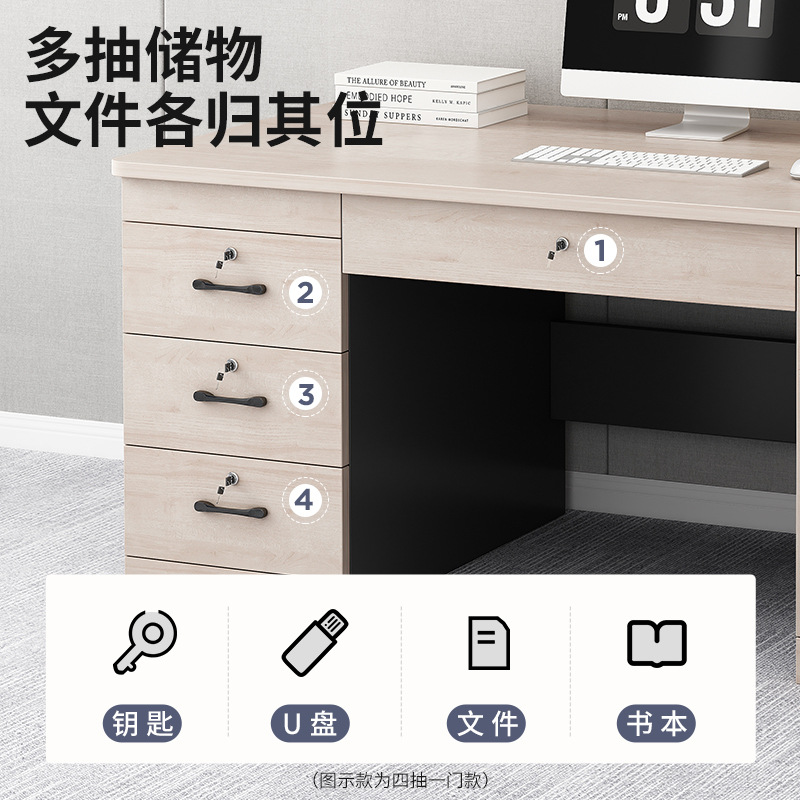 Escritorio de la computadora escritorio del hogar simple dormitorio moderno escritorio simple estudio del estudiante Escritorio de escritura