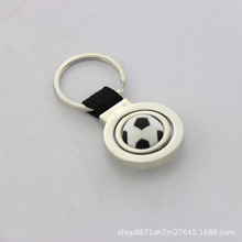 可定制金属锌合金圆形足球开瓶器　织带开瓶器