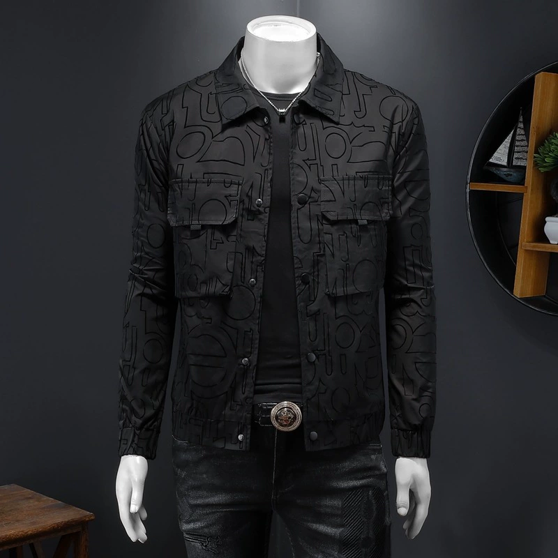 Spring jacket for leisure, fashionable suit