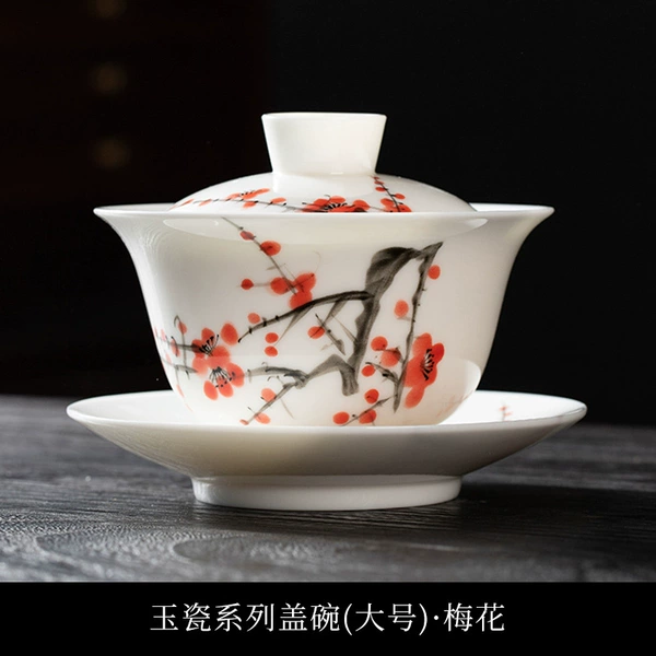 Hand-painted-plum blossom