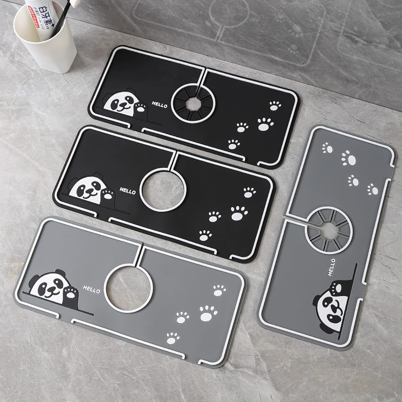 Cartoon silicone non-slip design drying rack