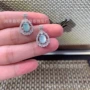 天然蓝水镶嵌s925吊坠