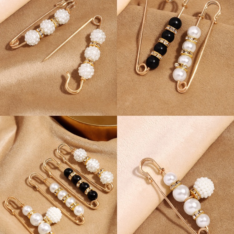 Waist-tightening pin, waist-changing tool to fix clothes, overalls, skirt, waist-tightening, anti-exposure brooch, female pin