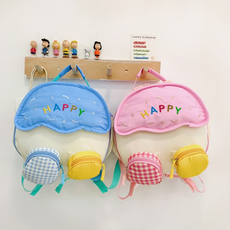 Nuevo jardín de infantes para niños mochila de hombro pequeña mochila de estudiantes de diseño de moda mochila infantil encantadora
