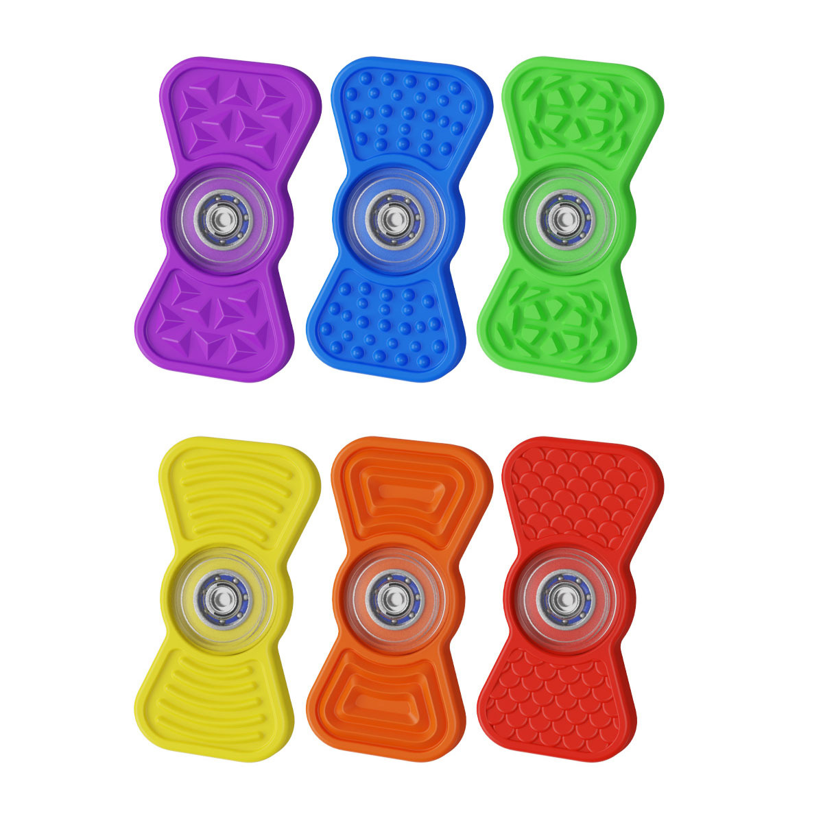 Fábrica al por mayor Amazon transfronterizo nuevo juguete sensorial de silicona giroscopio de punta de dedo descompresión juguetes EDC