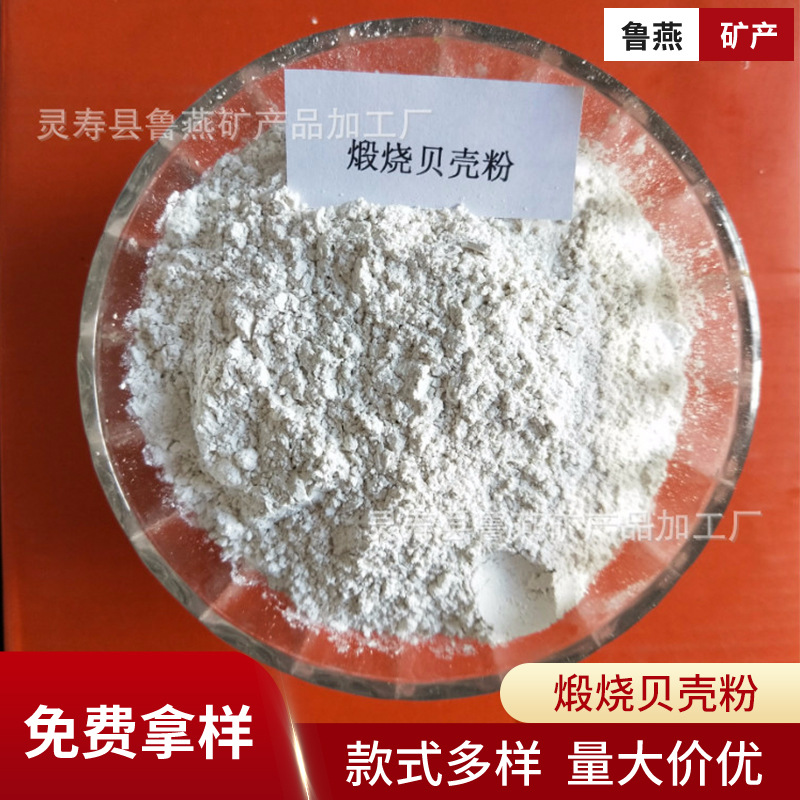 贝壳粉煅烧贝壳粉涂料贝壳粉饲料贝壳粉墙装饰涂料矿物