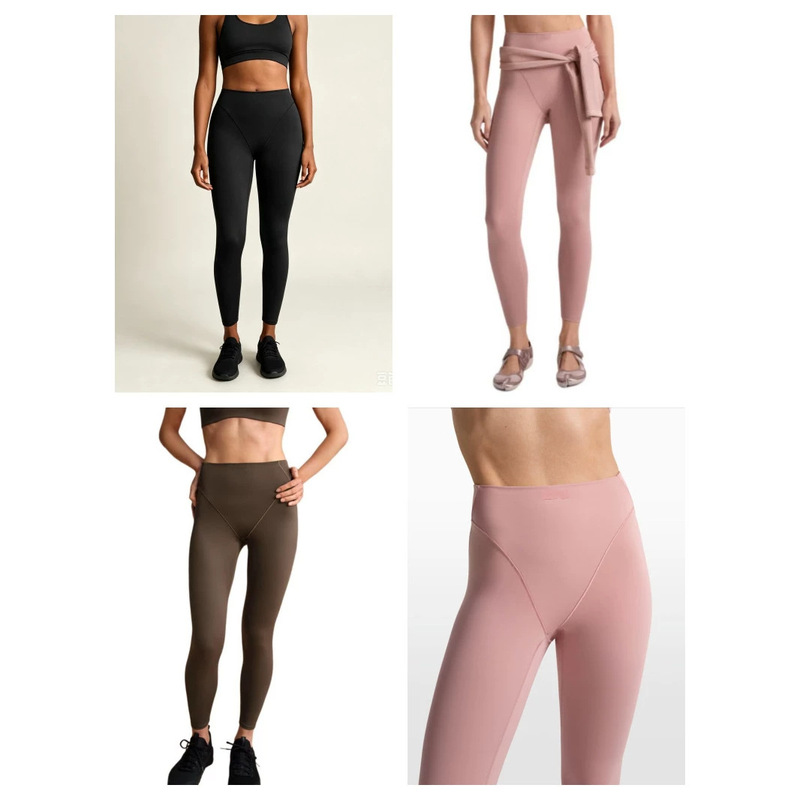 Cross-border 26 new model skims yoga pants, high-waisted, butt-lifting, tummy-tightening, slimming, suitable for running, sports, and fitness