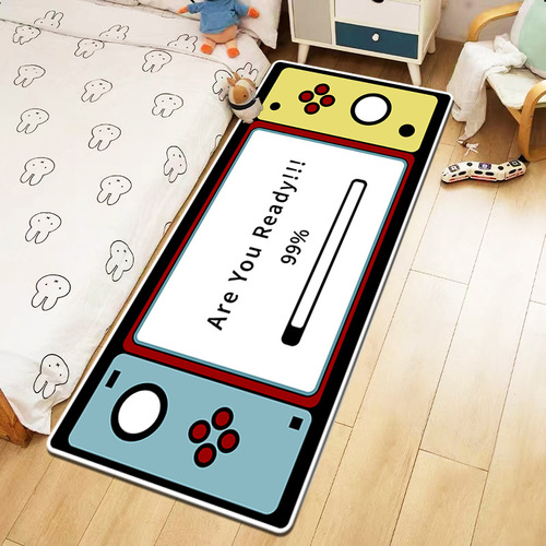 Cross-border Amazon Game Console Carpet Home Switch Children's Bedroom Bedside Blanket Trendy Sofa Coffee Table Blanket