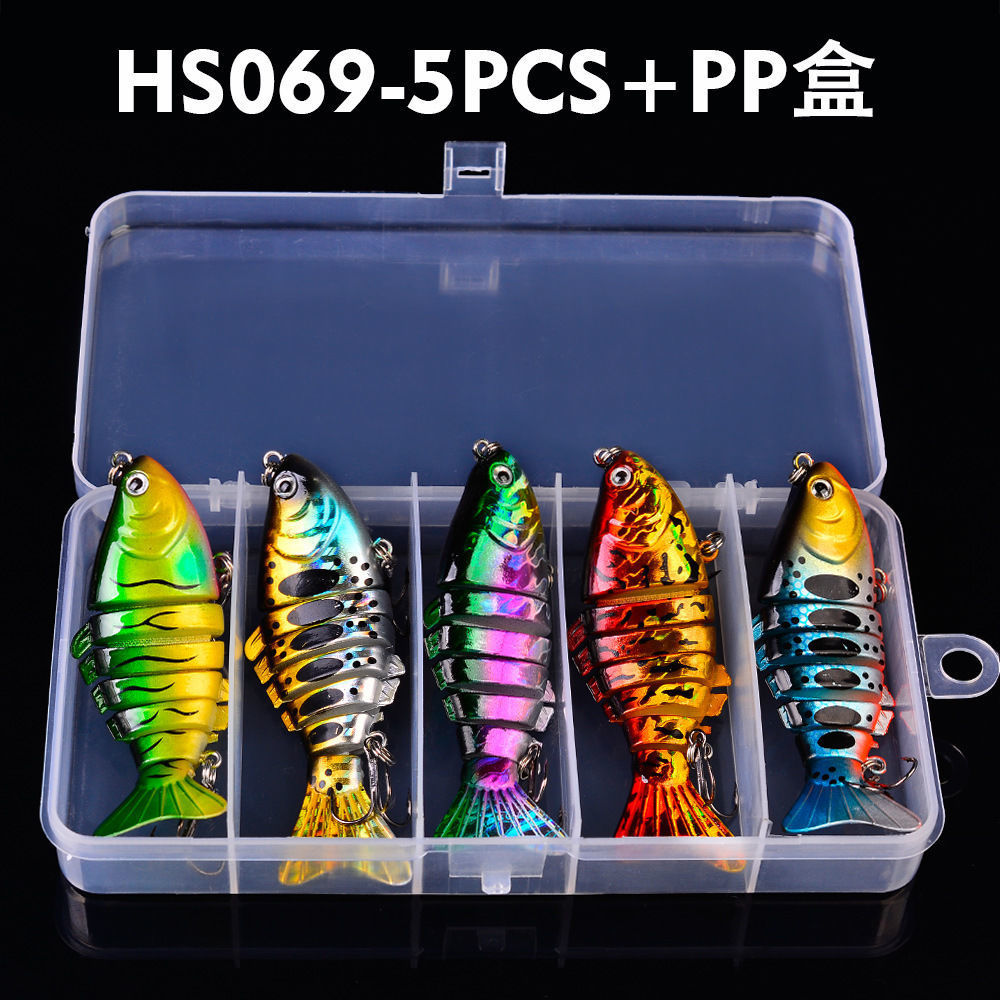 Multi Jointed Baits Hard Swimbaits Bass Pesca Fishing Tackle SwimBait