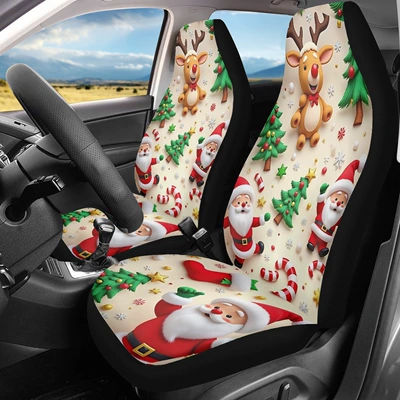Printed Seat Cover Christmas Night: Seat cushion, seat cover