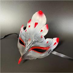 中國風鳳凰手繪古風面具派對舞會動漫神秘裝扮網紅漢服面罩送禮品