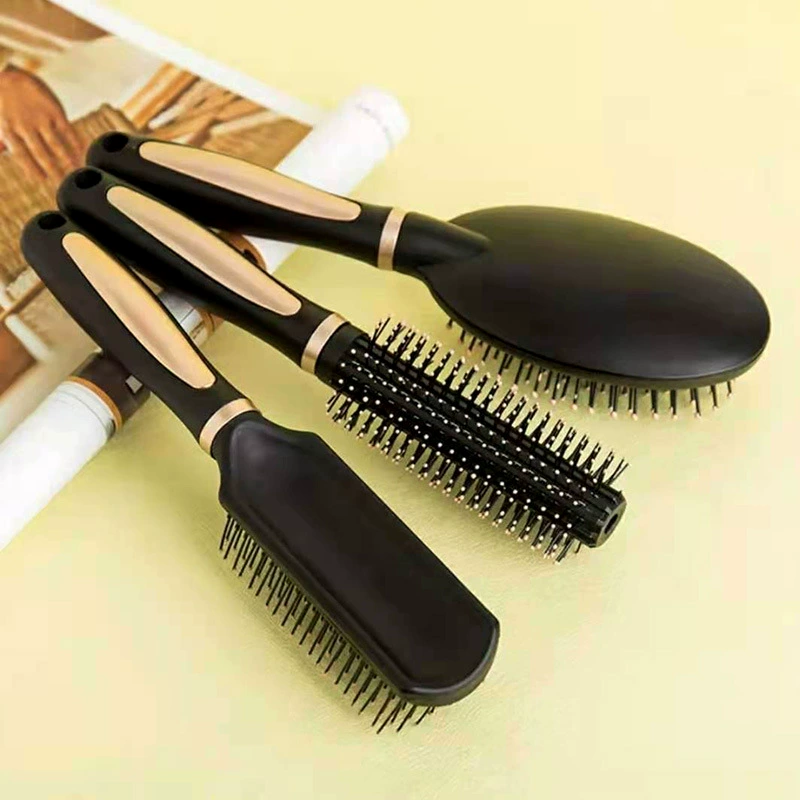 Curly brush for men and women, soft heel, air bag, cute round massager