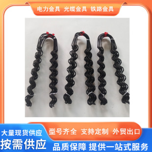 Export Pre-Twisted Wire Dipped Pre-Twisted Insulator Binding Bright Frosted Pitted Spiral Insulator Binding