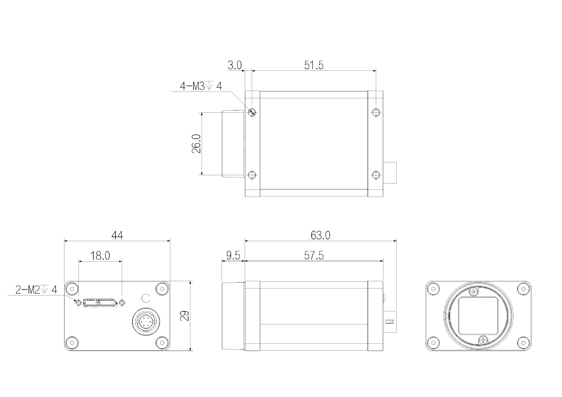 大华华睿IRAYPLE 7000系列 面阵相机 A7900CU200
