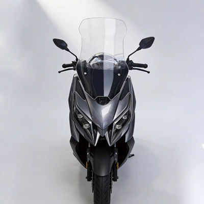 be taller and wider, transparent – Motorcycle front windshield