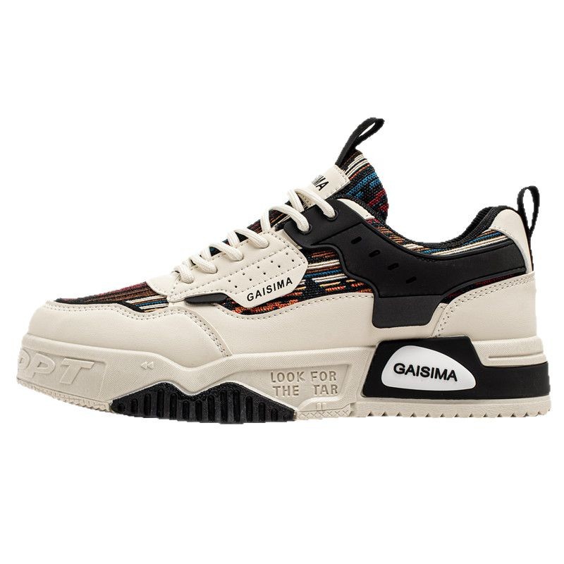 2025 cuatro estaciones de la marea nacional camuflado nicho de hombres zapatos de cuero al aire libre zapatos deportivos de estilo de port zapatos de hombre