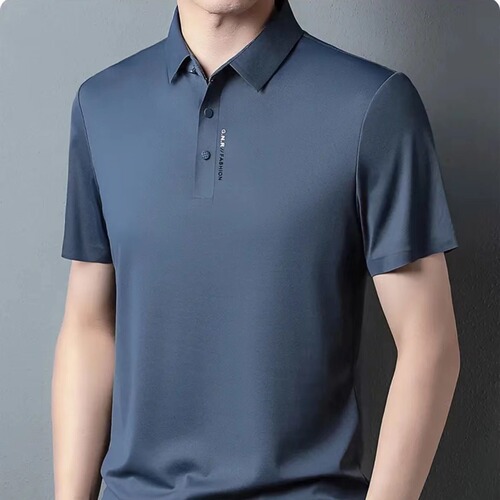 Summer New Men's T-shirt POLO Shirt Live Stream Same Version Men's Fashion Casual Top Hoodie One Size
