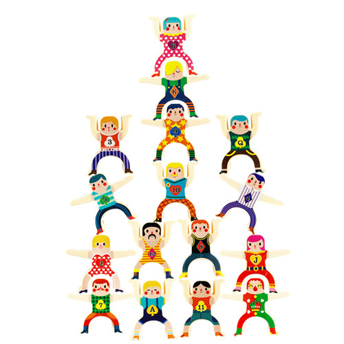 Children's Hercules Jenga Balance Jenga Tabletop Game Parent-Child Interactive Building Blocks Decompression Toys Wholesale