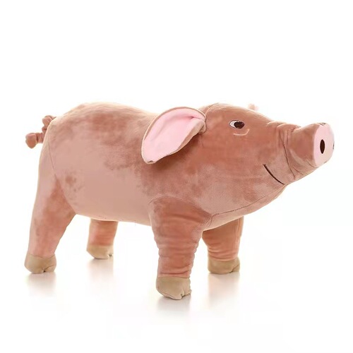 Cute simulation sow doll piglet plush toy pig doll photography props pig doll machine doll wholesale