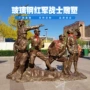 深圳市定制人物八路军仿铜