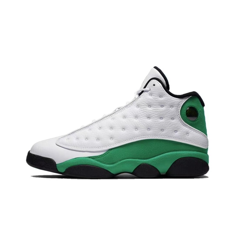 莆田靴 AJ13 純正オリジナル Qiao 13 通気性クッション性滑り止めミッドトップスポーツシューズメンズハイトップ実用的なバスケットボールシューズ|undefined
