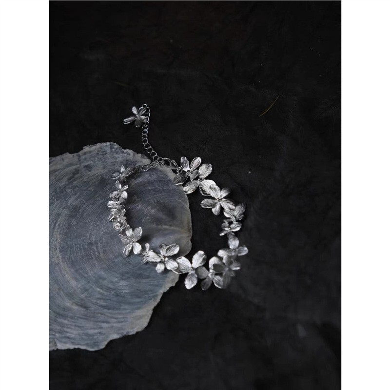 Endless Summer Handmade Adjustable Flower Bracelet