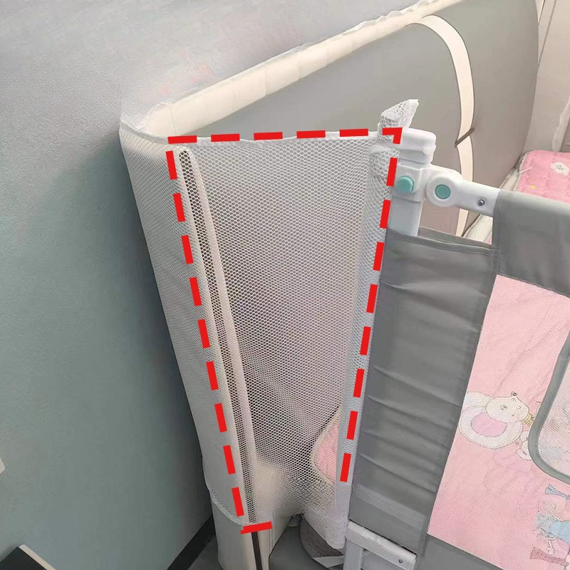 Bedside Bed Guardrail Gap Filling Net Anti-Fall Guardrail Baby Bed Cabinet and Wall Filling Strip China