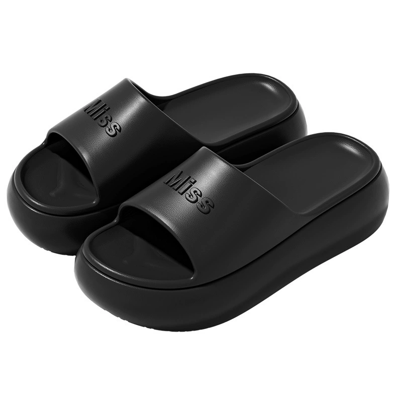 洁丽雅 Slippers, high footwear platform, non-slip slide