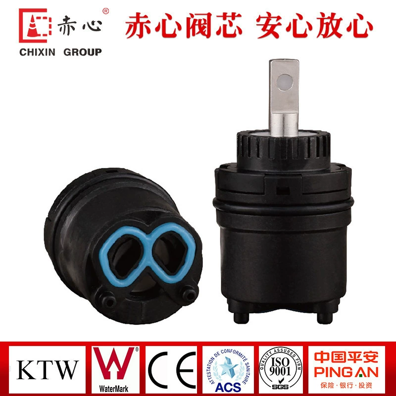 26 мм Высокая ножка холостого хода верхняя вода уплотнение сердечник клапана медный стержень верхнее уплотнение воды керамический сердечник клапана пластиковый клапан сердечник