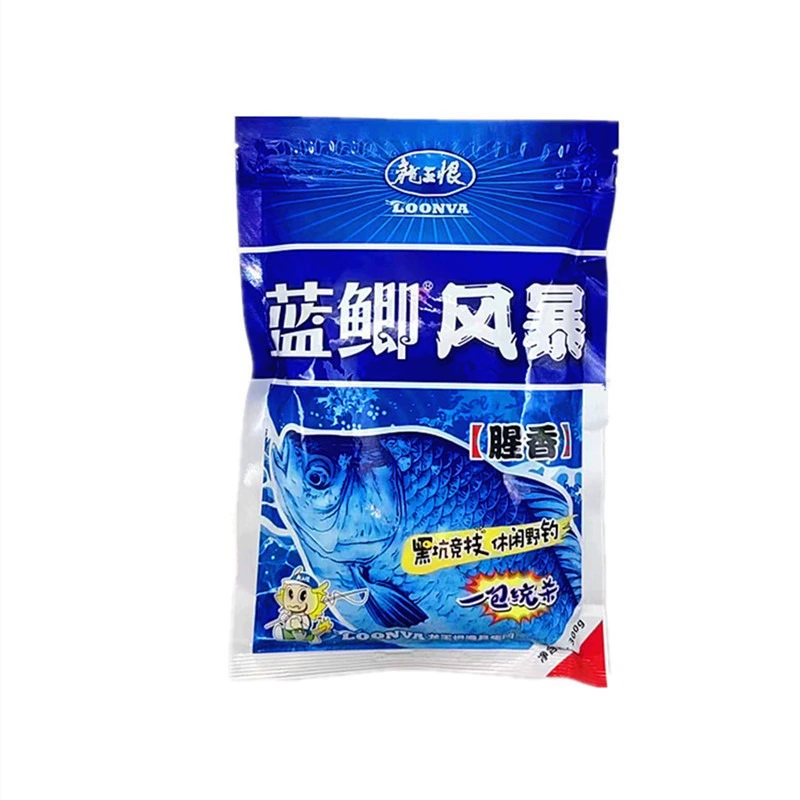 龙王恨 Blue crucian шторм 300г аромат рыбы дикий карась травяной бров storm приманка одна коробка 60 пакетиков