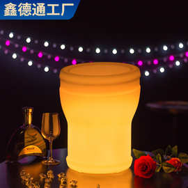 香槟桶防摔便携冰桶防水高颜值啤酒展示台ktv冰块桶洋酒陈列装饰
