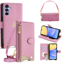 适用samsung三星J7PRO手机皮套J7Prime斜挎钱夹J600翻盖手机壳