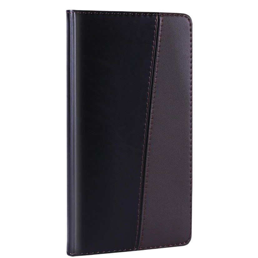 Deli 7910/7911/7912/7913 cuaderno de cuero registro de la reunión