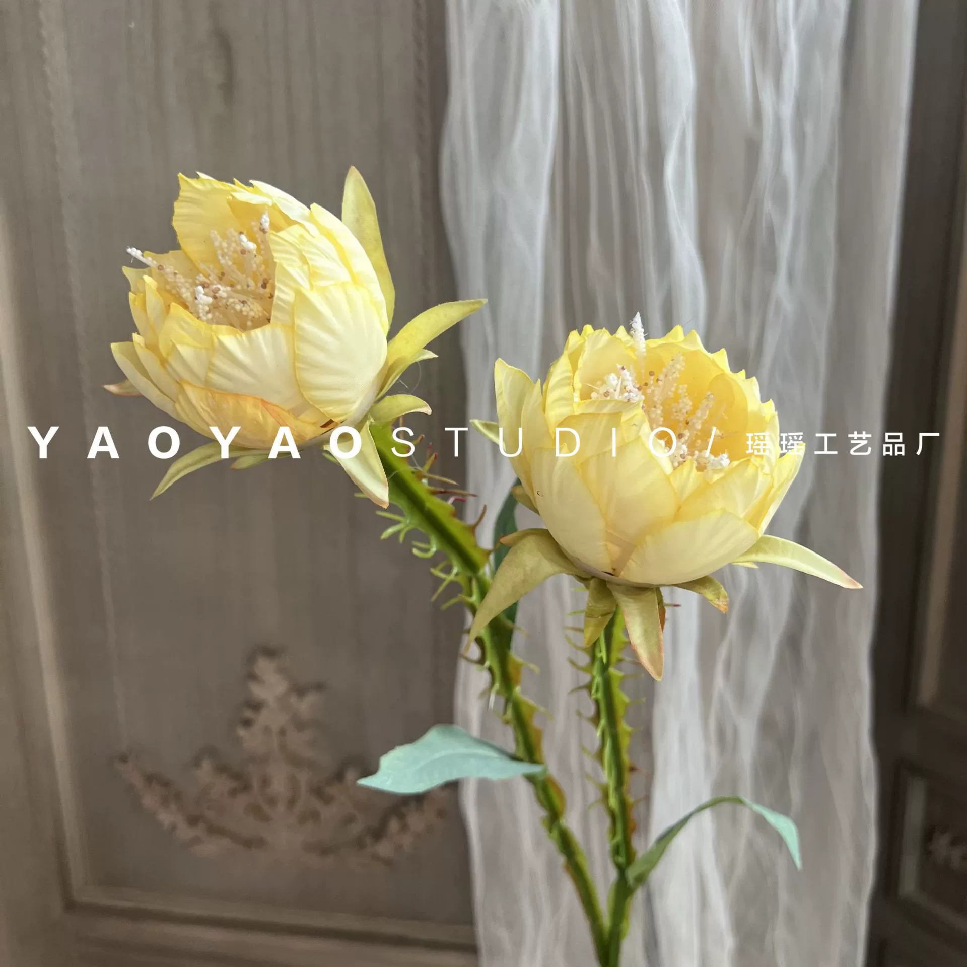 Monet Garden Wind Simulation Flower Coffee Shop Sedies Outdoor Wedding False Flower Store Window Landscape Landscape Landscape