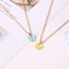 Acrylic necklace, chain for key bag , Japanese and Korean, internet celebrity, wholesale