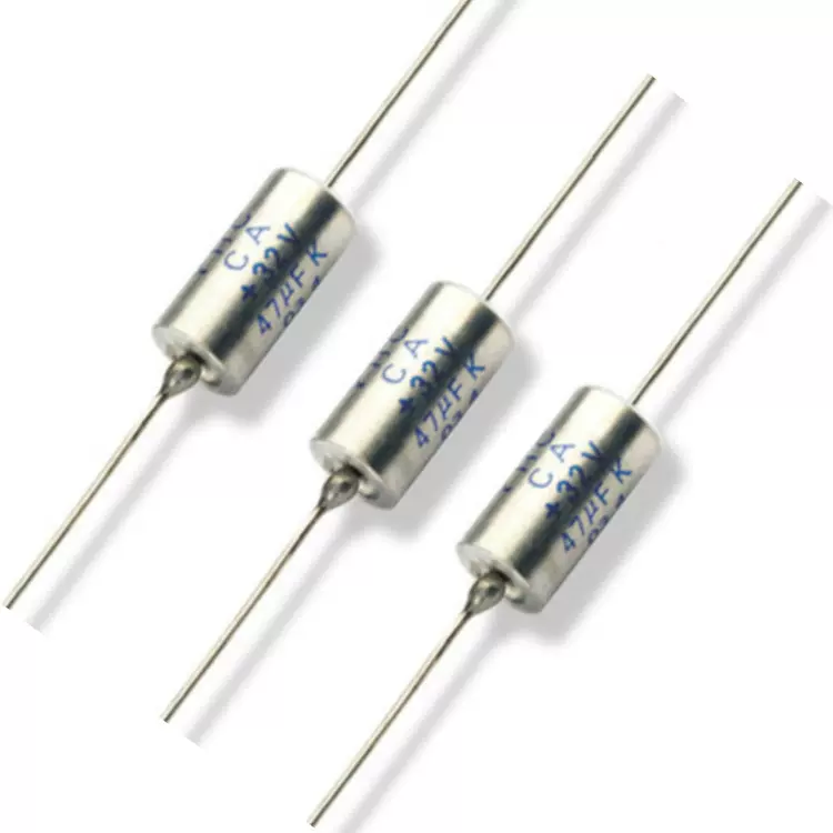 可定制金属外壳全密封固体电解钽电容CA-106/20VM   10UF 20V 20%