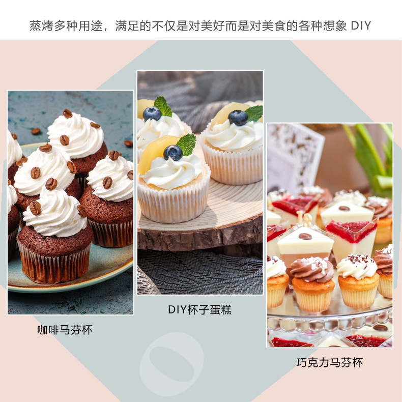跨境熱銷食品級硅膠蛋糕模具12連蛋糕耐高溫烘焙模具家用廠家