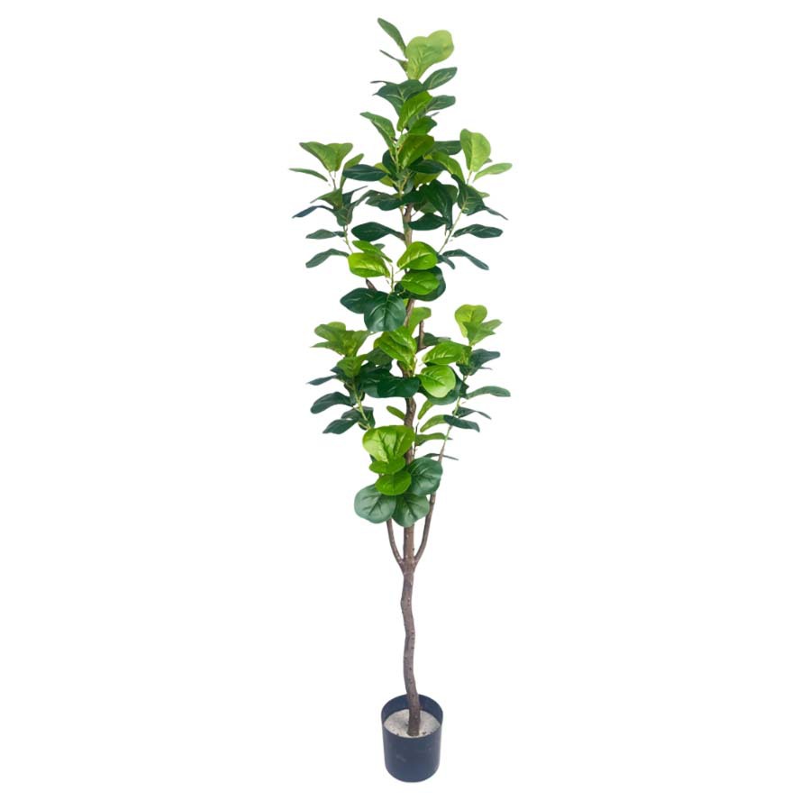 Nuevo desmontaje y montaje de Amazon Simulación Qin Yerong Hotel Centro comercial Decoración de ventanas Plantas en macetas Árbol falso Decoración de piso grande