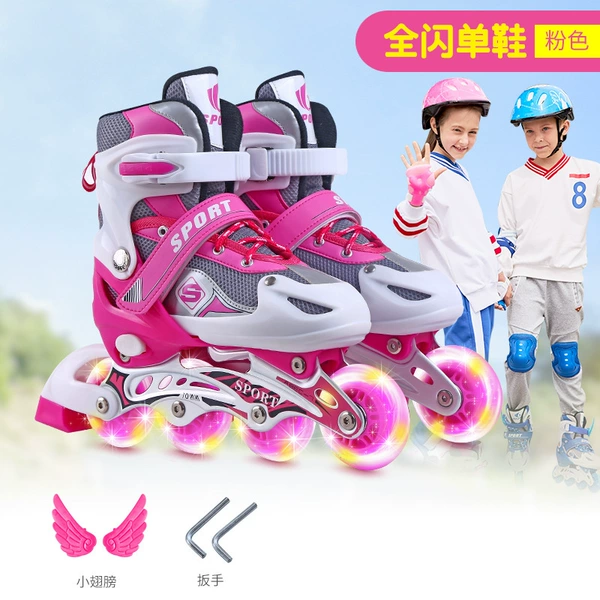 Pink full-glitter shoes₲