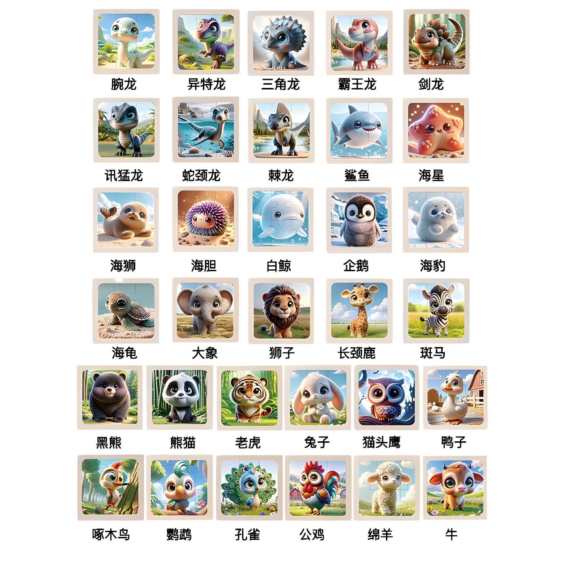 Puzzles cognitivos de madera infantiles, puzzles de educación temprana, ejercicios de pensamiento lógico, juguetes divertidos de aprendizaje