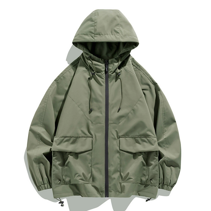 2024 весна и осень новый спортивный костюм мужской спортивный костюм на открытом воздухе теплая ветрозащитная повседневная куртка мода мужской куртки