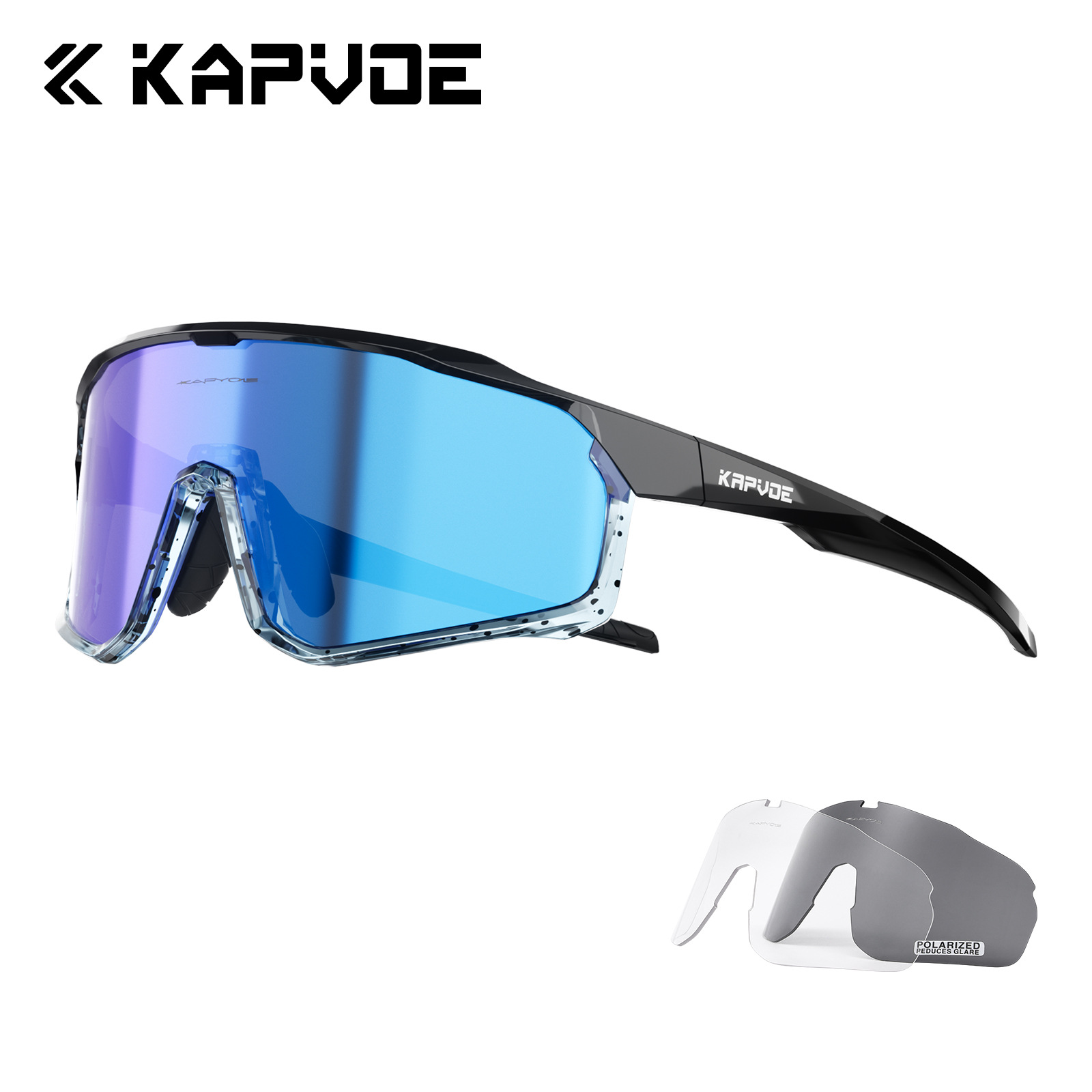 Gafas de Ciclismo con Montura Desmontable de TR90, a Prueba de Viento y Arena, para Deportes al Aire Libre