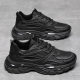2024 Torre Shoes Men's 8cm Inner Height Thick Sole eva Breathable Shoes Men's Sports Casual Shoes Leather