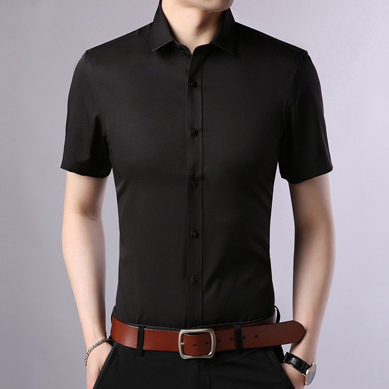 Camisas de hombre primavera y verano venta caliente anti-arrugas ropa de trabajo ropa de trabajo de negocios camisas de hombre